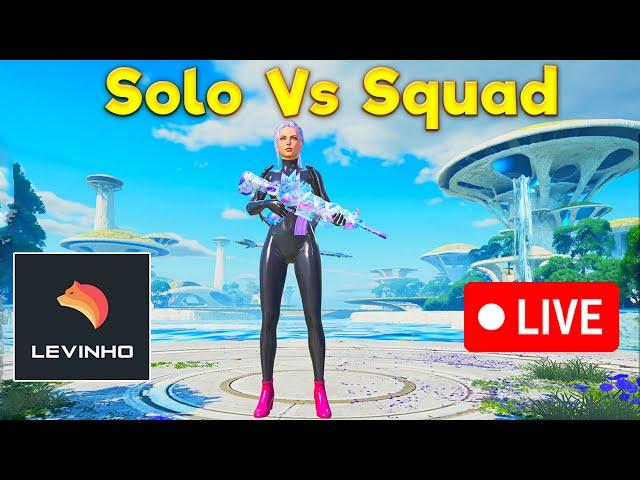  LeVenom Solo Vs Squad PUBG MOBILE