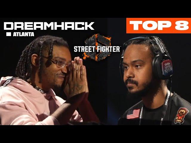 DreamHack Atlanta 2024 SF6 TOP 8 (Punk iDom Shine NoahTheProdigy Dual Kevin) Street Fighter 6