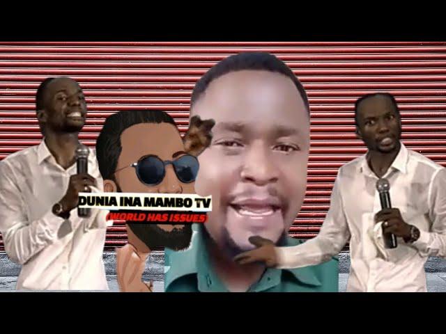 Welcome to DUNIA INA MAMBO TV (World has Issue)+254735560909