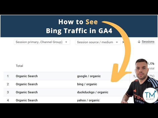 How to See Bing SEO Traffic in Google Analytics 4