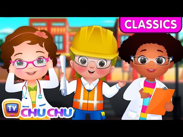 The Jobs Song - Professions Nursery Rhyme - Kids Songs and Learning Videos for Babies by ChuChu TV