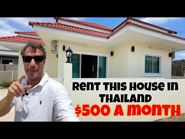 Rent a Brand New 3-Bedroom House for Only $500 a Month in Hua Hin, Thailand