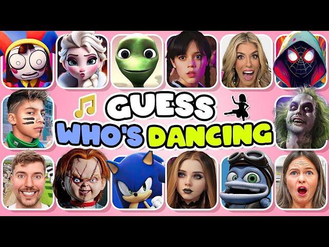 Who Is DANCING & Who is SINGING?| Wednesday, King Ferran, Salish Matter, Diana, Sonic the hedgehog 3