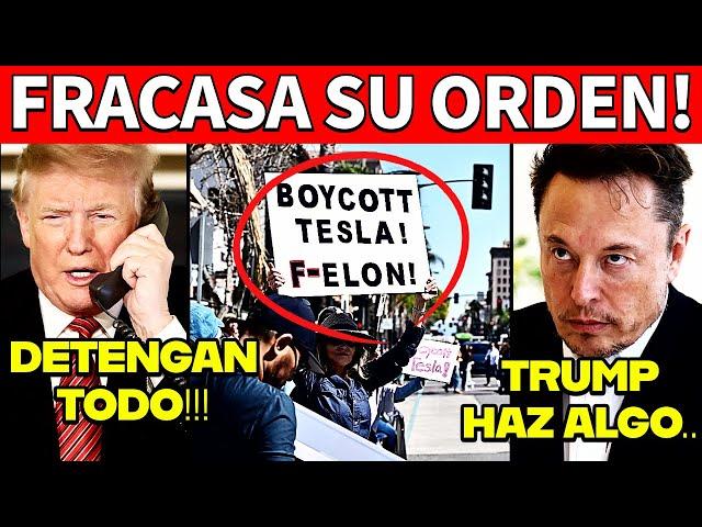 TRUMP FRACASA! DEMOCRATA SUELTA BOMBAZO. PREPARAN DEMANDAS, MUSK ES ABUCHEADO