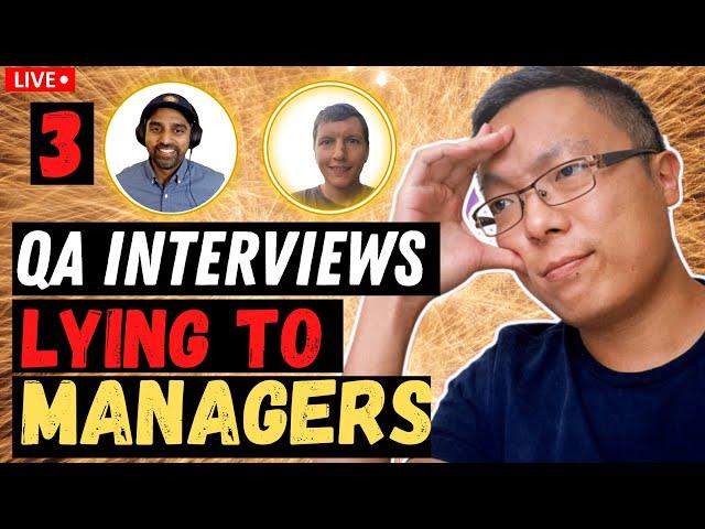 FAIL QA Job Interview with Hiring Managers. Anonymous Mock Interviews