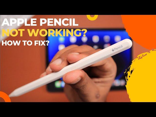 Apple Pencil NOT WORKING? or NOT CHARGING? Let's Fix It