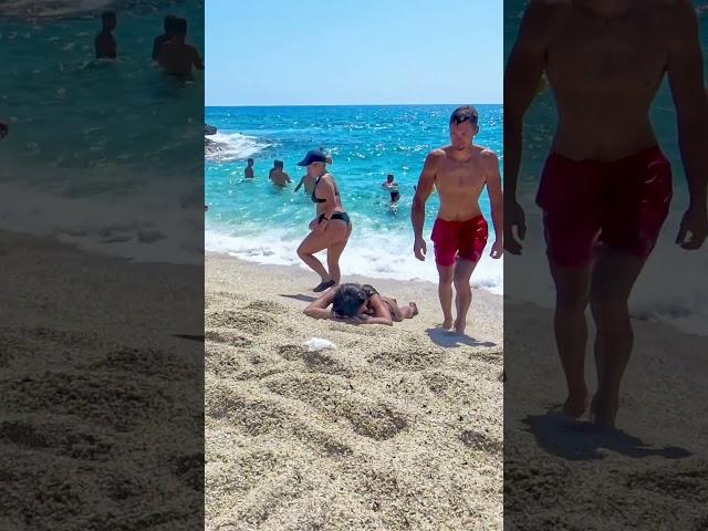  KLEOPATRA BEACH walk 4k | Alanya Antalya TURKEY 2024 |  Beach Haven ️ #shorts