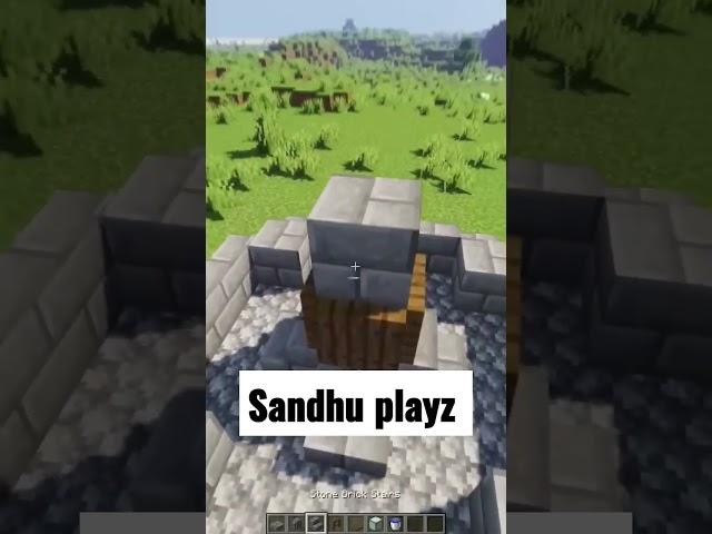 fountain | minecraft build  | Sandhu playz