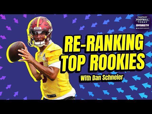 Rooks on the Rise | Re-ranking the top 24 rookies for dynasty with Dan Schneier