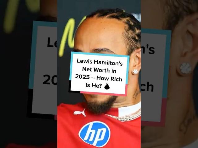 Lewis Hamilton's Net Worth in 2025 – How Rich Is He? 