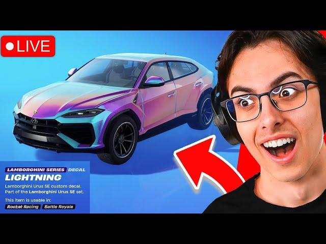 UNREAL RANKED and LAMBORGHINI URUS Soon in FORTNITE! (Chapter 6)