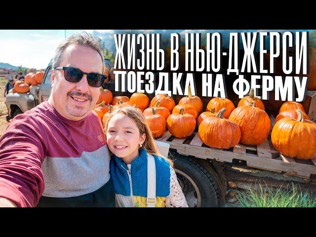 Жизнь в Нью Джерси: Поездка на ферму "Собери урожай сам" + Готовим тыквенный суп и дегустируем сидр