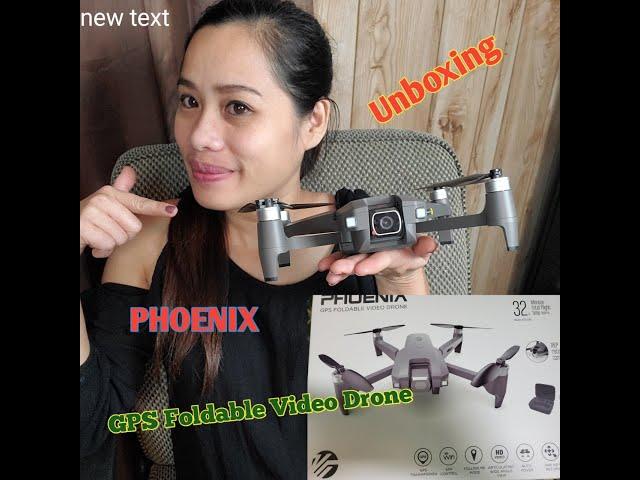 Unboxing PHOENIX GPS Foldable Video Drone