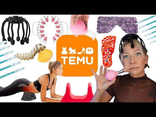 weirdest self care items on temu