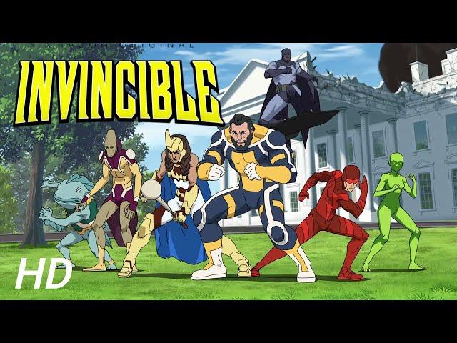 Guardians of the Globe | Attack on the White House HD| Invincible