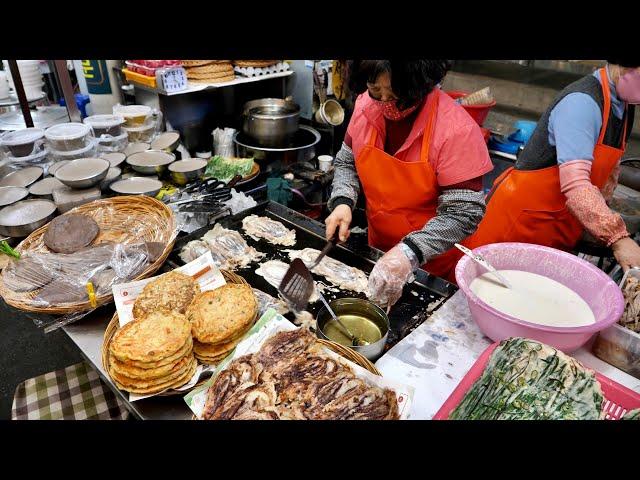 Best Korean food traditional market, Korean street food