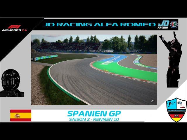 F1 Manager 24 - Create a Team Karriere || Folge 35 || Wird Barcelona zum Wendepunkt? live