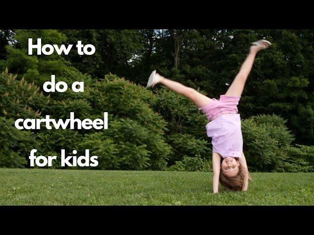 HOW TO DO A CARTWHEEL FOR KIDS | CARTWHEEL TUTORIAL | NO MUSIC