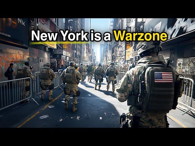 NYC Calls On Army... As Migrant Gang Invades Queens