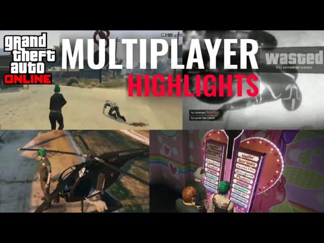 GTA Online Multiplayer Highlights - Grand Theft Auto 5 - twitch.tv/talesanura