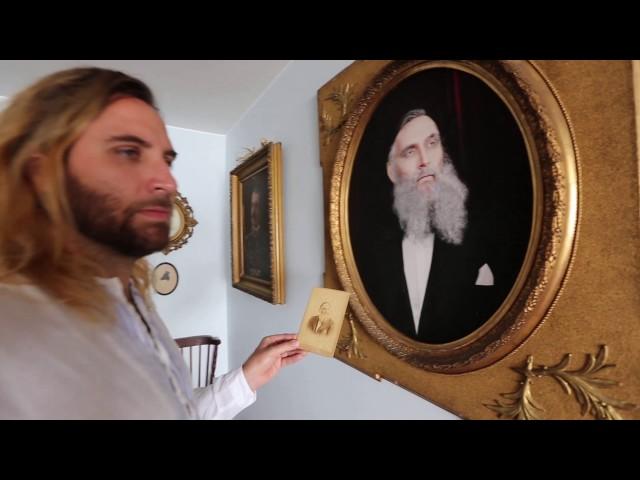 Urban Voice Christian Fuchs honors ancestors by "becoming" them in art