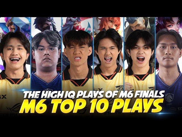 TOP 10 High IQ Plays of M6 World Championship Grand Finals [2024]