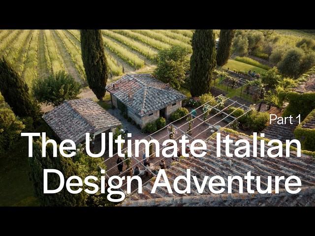 Part 1: The Ultimate Italian Design Adventure Starts Here