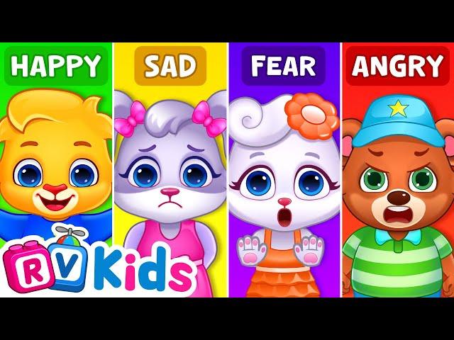 Learn Feelings and Emotions for Kids by RV AppStudios | Happy, Sad, Fear, Anger and Surprise