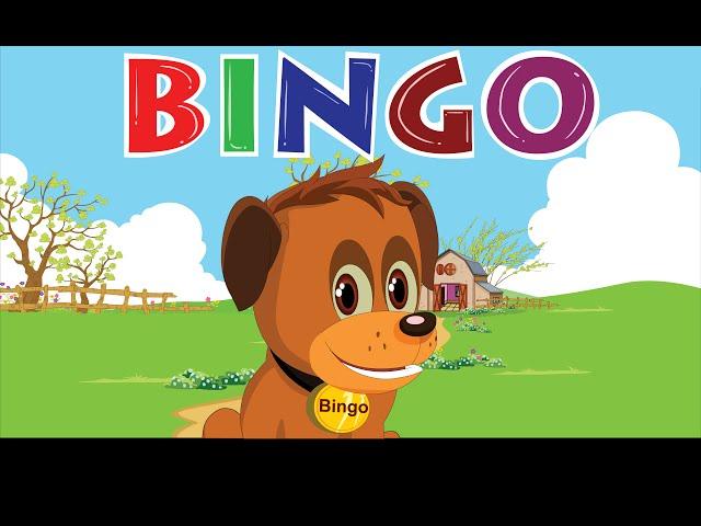 Bingo Dog Song - FlickBox Nursery Rhymes With Lyrics | Kids Songs | Cartoon Animation for Children