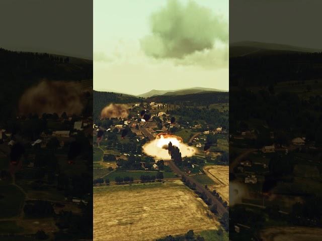 US PATRIOT Missile Strike Success Blasts Kursk #shorts #arma3