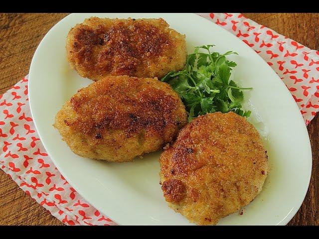 Как приготовить вкусные котлеты. Домашние котлеты из фарша. Куриные котлеты.