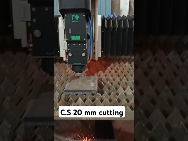 How to cutt CS 20 mm in 6 kw