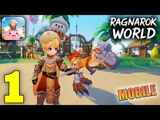 RO Ragnarok: World Gameplay Walkthrough Part 1 (Android, iOS)