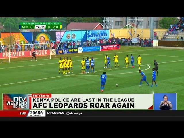 AFC Leopards end 5-match winless streak with 1-0 win over Kenya Police