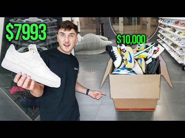 Trading My $7993 Louis Vuitton Air Force For A Mystery Box!