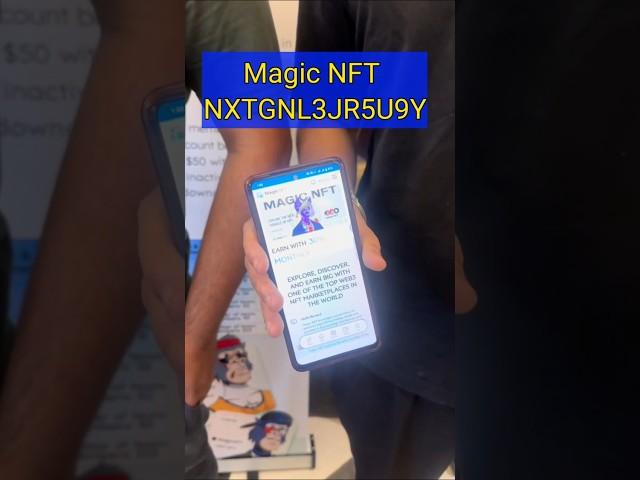 Magic NFT Refferal Code NXS9S2AFJ89UN #magicnftwithdrawal #Magicnft #magicnftupdate