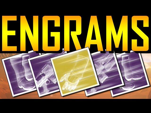 Destiny – Exotic & Legendary Engram Opening!