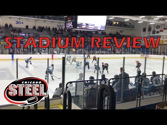 Chicago Steel Fox Valley Ice Arena STADIUM REVIEW