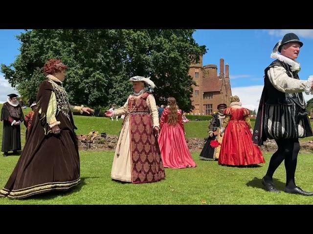 The Black Almaine 16th Century dance performed by Gloriana Living History