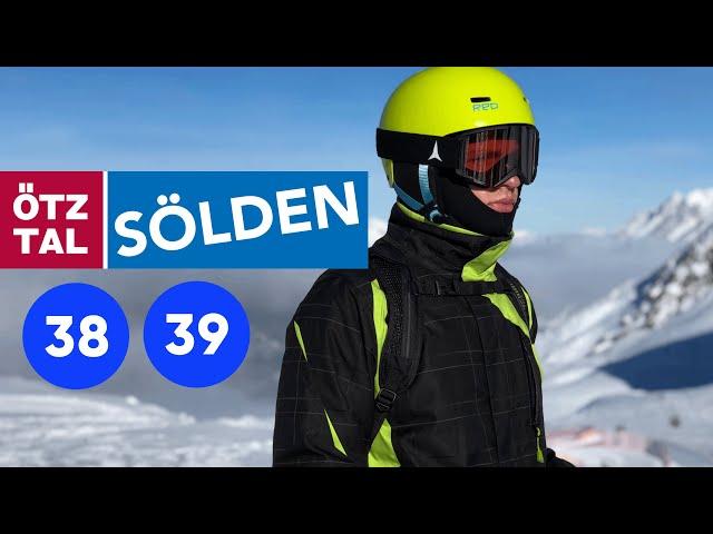 Ski Sölden 2019 • Blue 38, 39 • Skiing Paradise [4K]