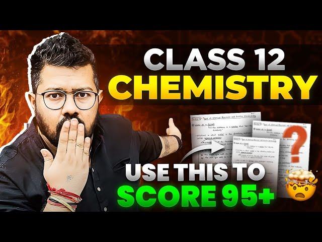 Class 12 Chemistry : Use This Study Material to Score 95% in Class 12th Boards | Bharat Panchal Sir