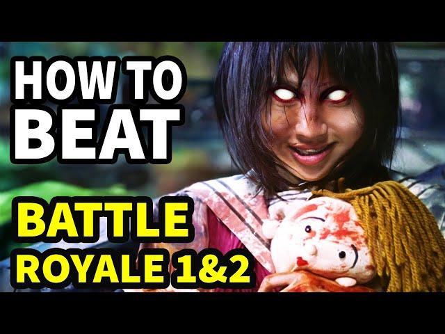 How To Beat The DEATH GAMES In "Battle Royale 1 & 2"