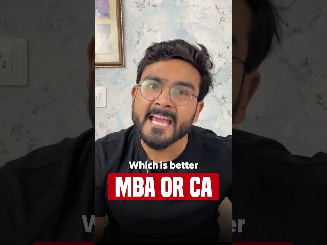 MBA vs CA | Who earns more? The IIM Guy