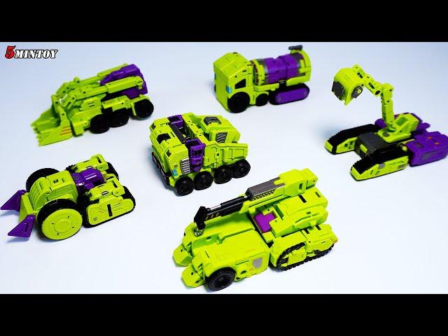 Six Combine! Transformers CUBE DEVASTATOR! full ver.