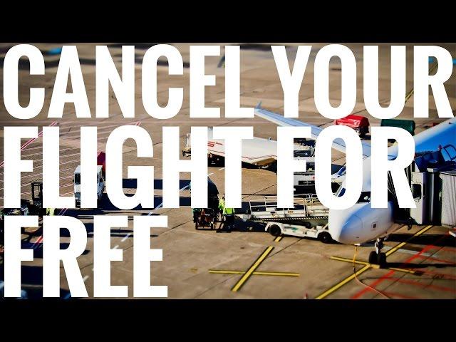 Cancel your flight for FREE