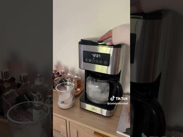 The Melitta Tocco Plus is the must have coffee maker to shop this season! #wabilogic #melitta