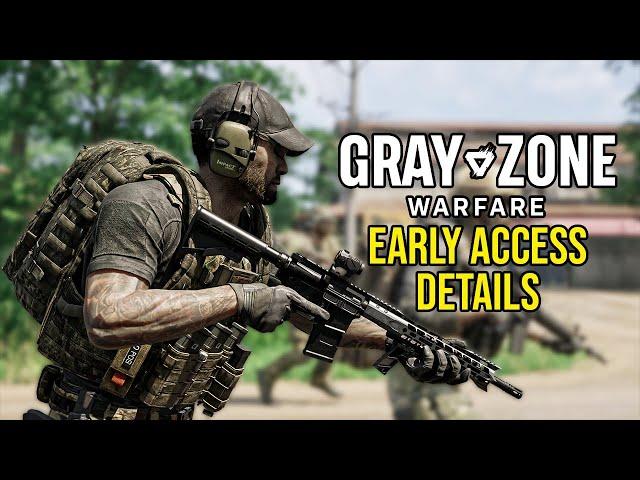 New GRAY ZONE WARFARE Early Access Gameplay Details