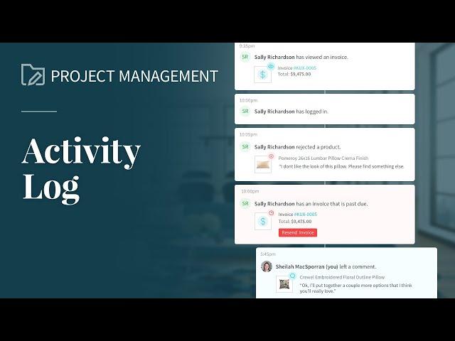 DesignFiles.co - Activity Log