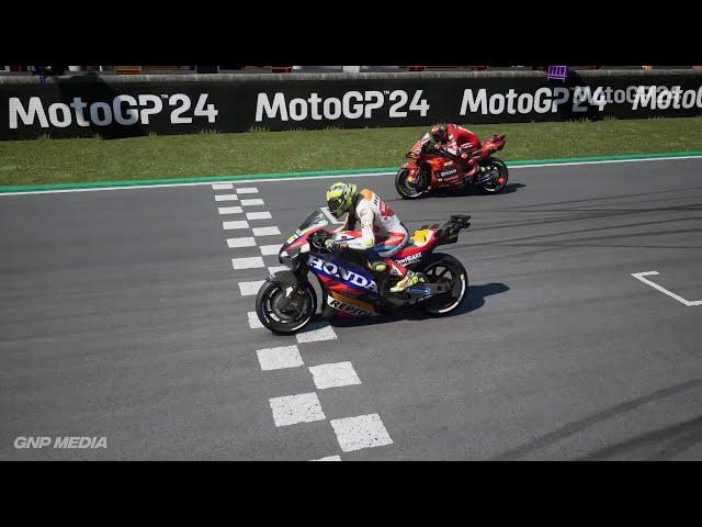 MotoGP 24 - Joan Mir - Honda - Sprint & Main Race - Mugello Circuit - Fuel Management - Gameplay