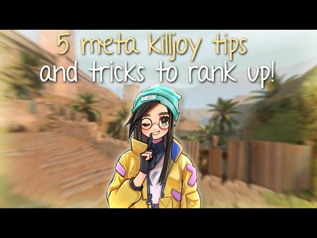 5 META Killjoy Tips & Tricks To HARD CARRY - Valorant